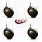 Service Caster 3 Inch Antique Soft Tread Ball Caster - 3/8 Inch Threaded Stem, 4PK SCC-TS01S30-DCR-WA-381634-4 - alternate 3